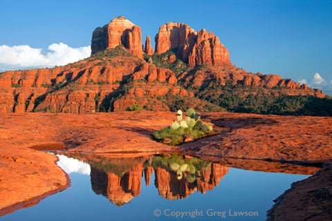 Cathedral Reflection - Greg Lawson Photography Art Galleries in Sedona