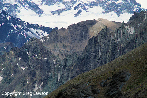 Aconcagua Detail - Greg Lawson Photography Art Galleries in Sedona