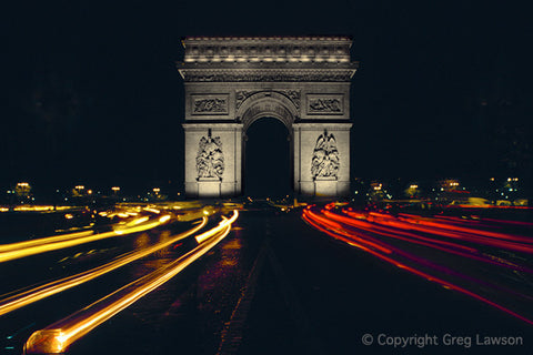 Paris After Dark - Greg Lawson Photography Art Galleries in Sedona