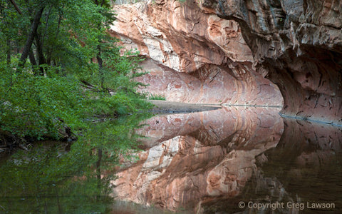 West Fork Oak Creek - Greg Lawson Photography Art Galleries in Sedona