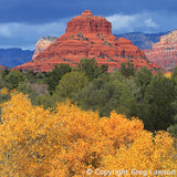 Sedona Autumn, Bell Rock, Sedona Book, Greg Lawson Photography Art Galleries in Sedona
