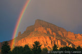Rainbow at Elephant Butte, Chapel of the Holy Cross, Sedona - Sedona Book, Greg Lawson Photography Art Galleries in Sedona
