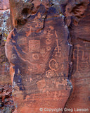 V-Bar-V Heritage Site petroglyphs, Sedona Book, Greg Lawson Photography Art Galleries in Sedona