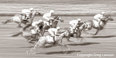 It's A Horse Race - Greg Lawson Photography Art Galleries in Sedona