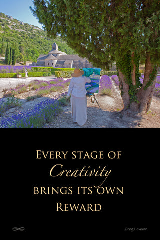 Every Stage of Creativity Brings Its Own Reward