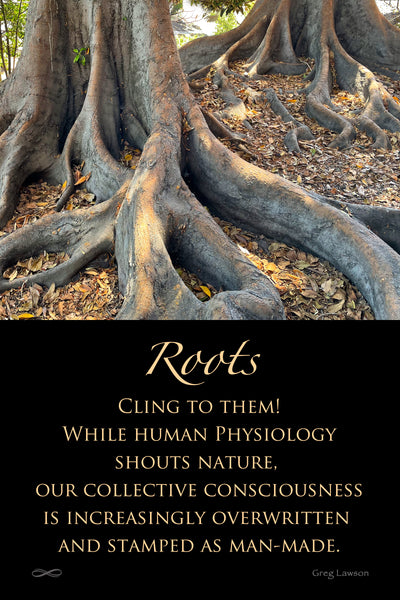 Human As Roots Roots – Cling to them! While Human Physiology Shouts Nature, Our Colle ...