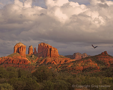 On The Wing at Cathedral Rock