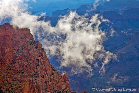 Mist On The Move - Greg Lawson Photography Art Galleries in Sedona