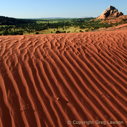 Red Ripples - Greg Lawson Photography Art Galleries in Sedona