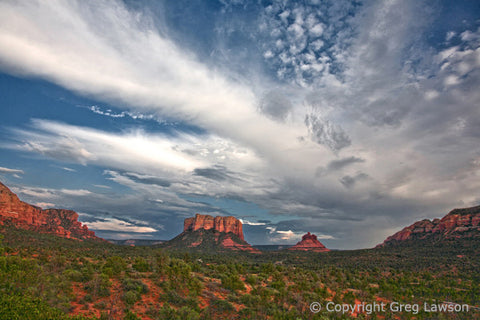 Not A Cloud In the Sky - Greg Lawson Photography Art Galleries in Sedona